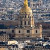 Dôme des Invalides vanaf de Eiffeltoren van Ingrid de Vos - Boom