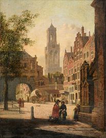 Bewegend plein, Jan van der Heyden