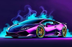 Lamborghini Neon 3