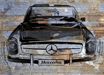 Mercedes Urban Style von Nicky`s Prints