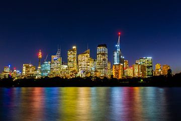 Sydney Skyline (Sydney, Australia) van Michel van Rossum