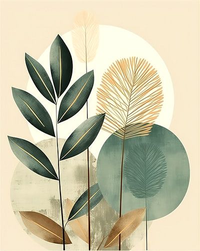 Bladimpressies in Pastel