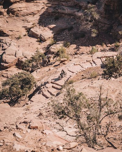 Jordanie | Petra | Homme sur un âne sur Sander Spreeuwenberg
