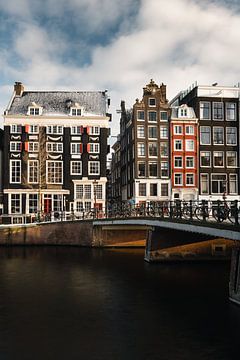 Houses on Herengracht, Amsterdam by Lorena Cirstea