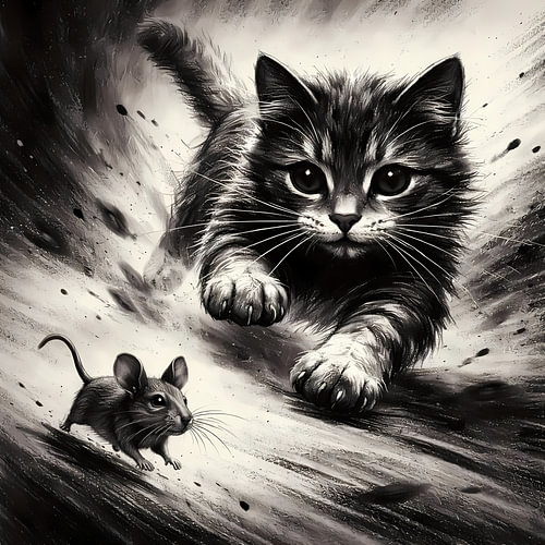 Katz und Maus