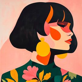 Moderne Eleganz in Farben von Poster Art Shop