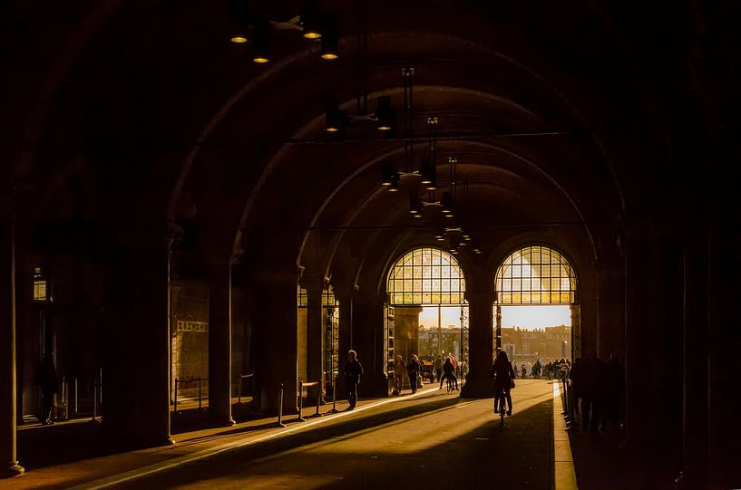Onderdoorgang Rijksmuseum Amsterdam van Don Fonzarelli