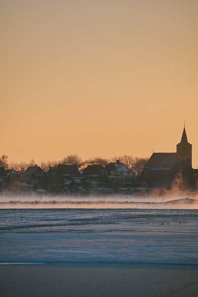 Zonsopkomst Wilsum Overijssel van Jisca Lucia