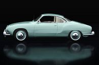 Vue latérale de Volkswagen Karmann Ghia par Jan Keteleer Aperçu