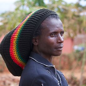 Zambian with beautiful hairstyle by Anjo Schuite