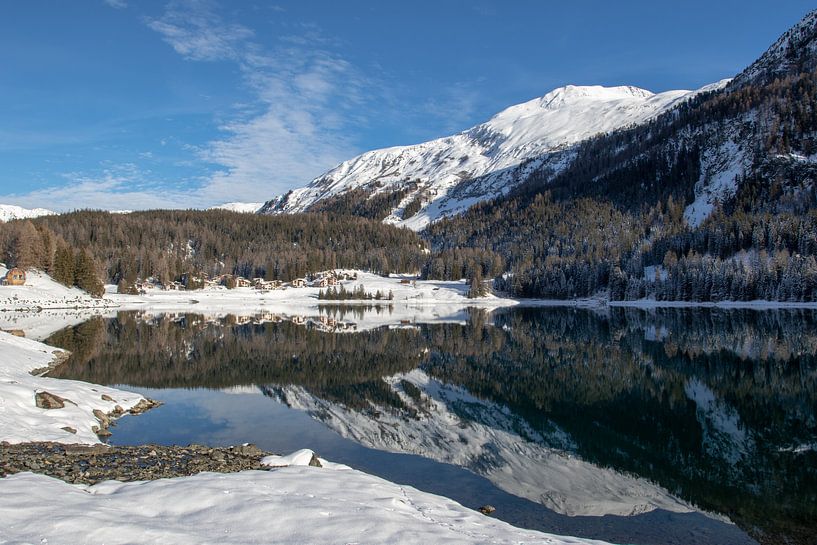 Lake Davos van Peter van Dam