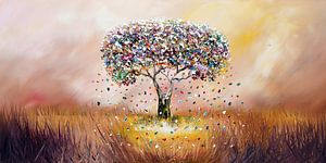 Tree of Life van Gena Theheartofart