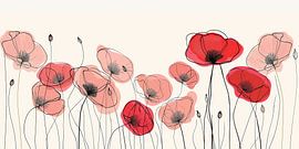 Poppies by Bert Nijholt