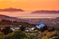 Romantic sunset in Zia by Ursula Reins thumbnail
