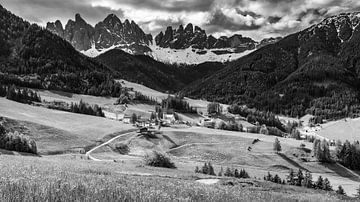Santa Maddalena, Dolomiten, Italien von Henk Meijer Photography