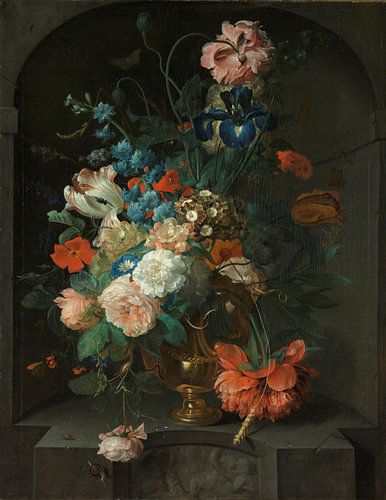 Still life with flowers, Coenraet Roepel