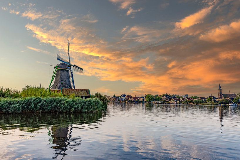 Die Zaanse Schans, Niederlande von Gert Hilbink