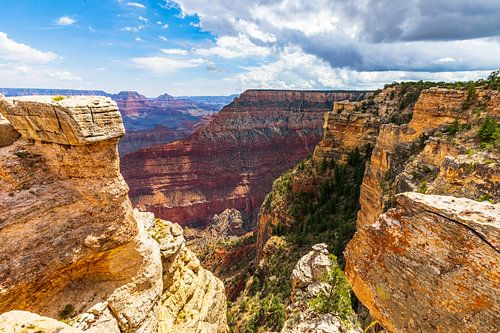 Grand Canyon - Yellow and Red by Remco Bosshard