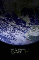 STK205469S-Solar system poster of Earth.
