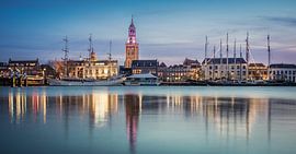 Stadtfront von Kampen von Gerrit Veldman