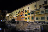 Ponte Vecchio bij avondlicht Florence