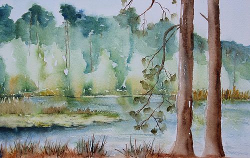 Stilte en Bezinning aan het Water