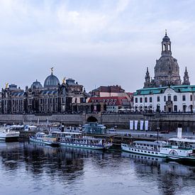 Een korte avondwandeling door het prachtige historische centrum van Dresden - Saksen - Duitsland van Oliver Hlavaty