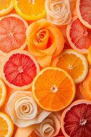 Fruchtige Blütenpracht von Poster Art Shop