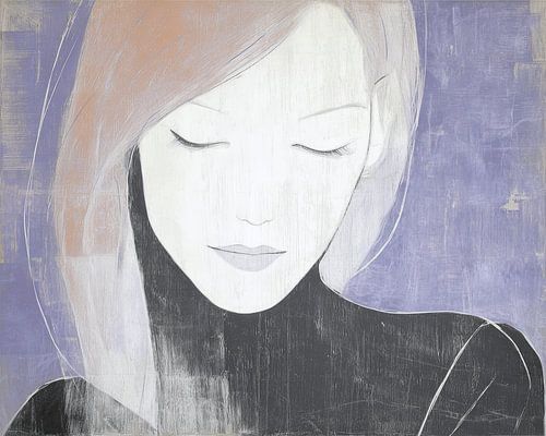 Vrouw Fluister van ARTEO Schilderijen