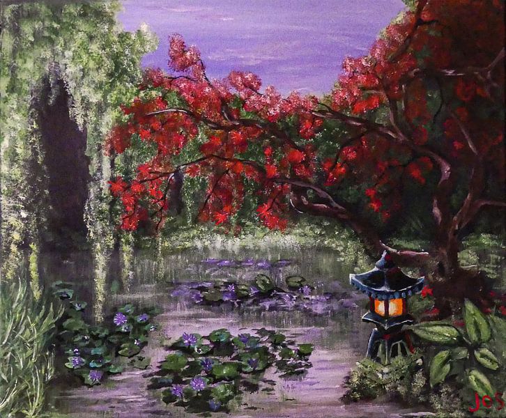 Japanese Zen Garden by Jos van Oorschot