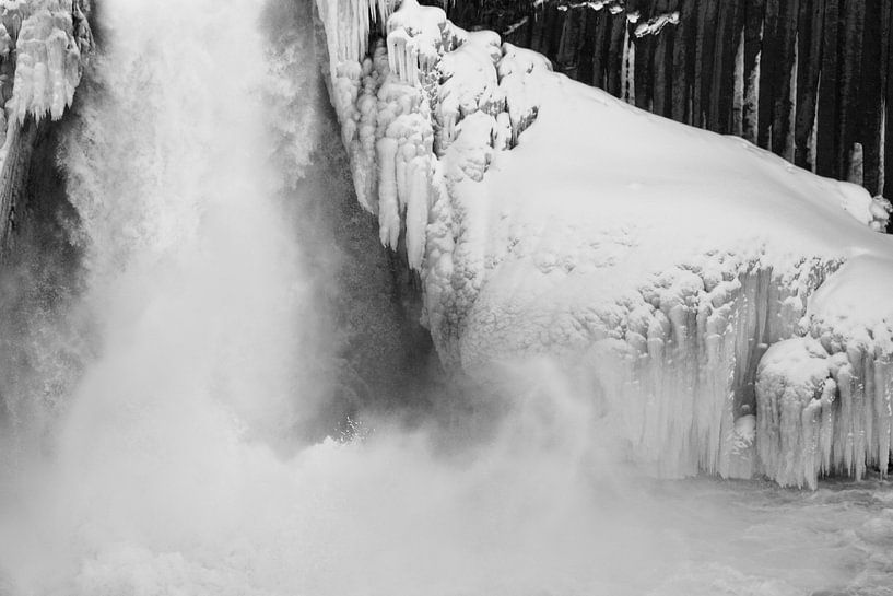 frozen waterfall by Ellen Zwagerman