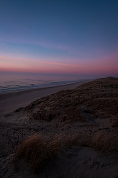 Sonnenuntergang am Strand von Paal 9 II | Eine Reise über die Watteninsel Texel