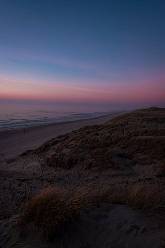 Sunset on the beach at Paal 9 II | A journey across the Wadden Island of Texel