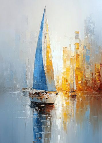 Sailing in front of the skyline