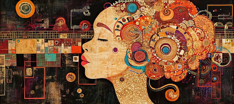 Colourful Woman Arcades by Art Whims