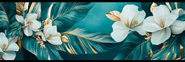Tropische Blütenpracht von Poster Art Shop