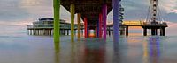 Panorama sous la jetée de Scheveningen