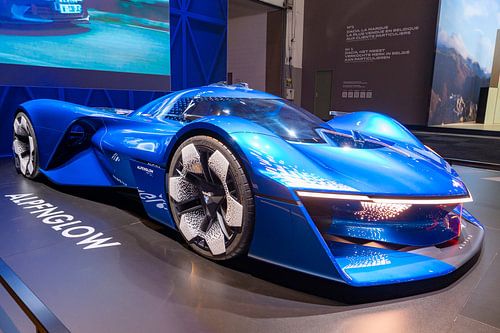 Alpine Alpenglow conceptauto op waterstof