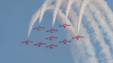 Canadian Armed Forces Snowbirds. by Jaap van den Berg