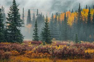 Herbstlicher Nebelhauch