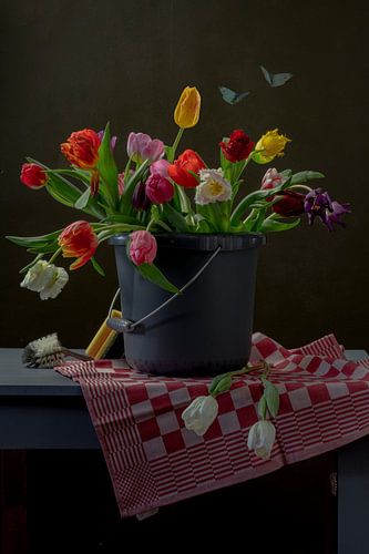 Stillleben 'der Eimer