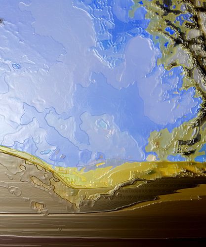 Schönfelder Hochland [Original 60 cm x 50 cm]