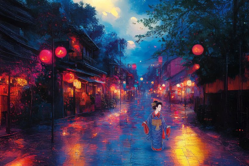 modern japanese art by Egon Zitter