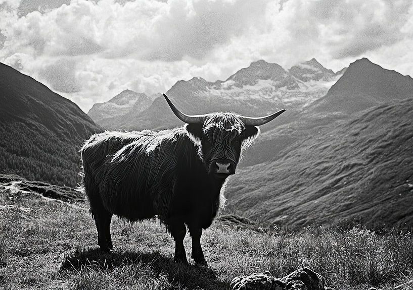 Scottish Highlander by Niklas Maximilian