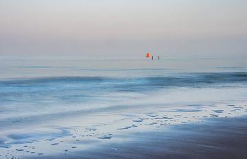 Dromerig zee landschap