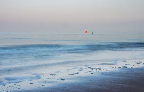 Dromerig zee landschap