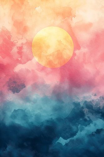 Cloud Dance at Sunset