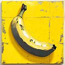 Stilleven met Banaan van Vlindertuin-Art thumbnail