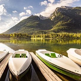 Vakantiestemming aan de Hintersee met betoverd bos in Ramsau van Marika Hildebrandt FotoMagie