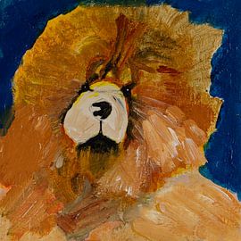 chien dans les endroits difficiles sur Freds Atelier